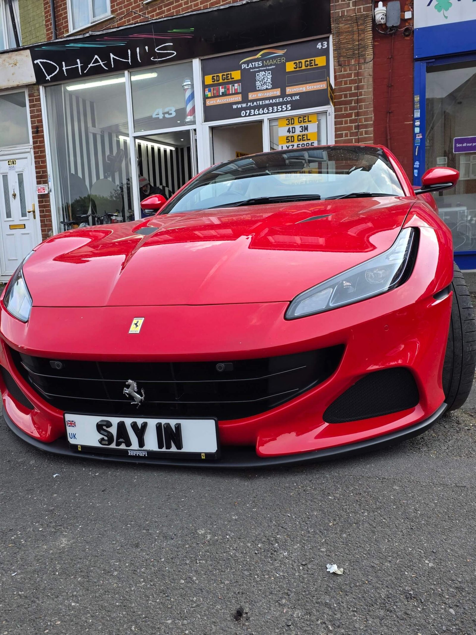 DIAMOND BEVELED NUMBER PLATES 18MM THICK ( 100% ROAD LEGAL & MOT COMPLIANT ) - Image 3